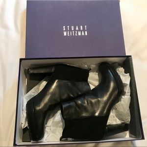 Stuart Weitzman Otherhalf Leather Boots in box 10